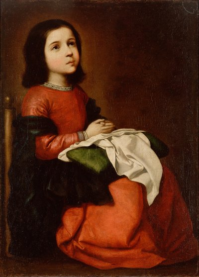 Infancy of the Virgin by Francisco de Zurbaran
